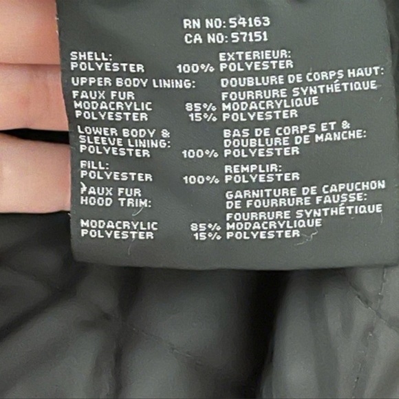 Marc New York black long faux fur jacket hood womens size XS - Picture 9 of 13